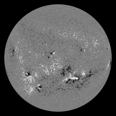 Image of Sun's magnetic field