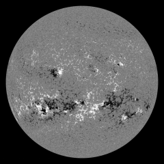 Image of Sun's magnetic field