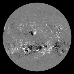 Image of Sun's magnetic field