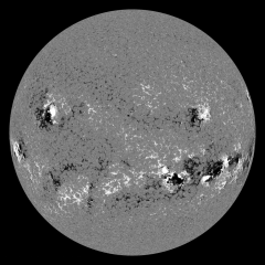 Image of Sun's magnetic field