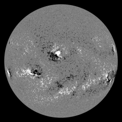 Image of Sun's magnetic field