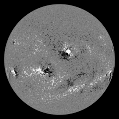 Image of Sun's magnetic field