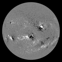 Image of Sun's magnetic field