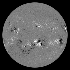 Image of Sun's magnetic field