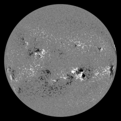 Image of Sun's magnetic field