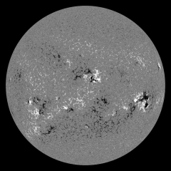 Image of Sun's magnetic field