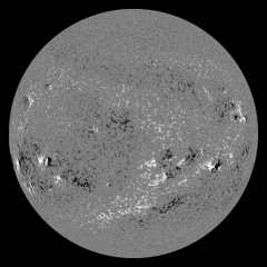 Image of Sun's magnetic field