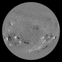 Image of Sun's magnetic field