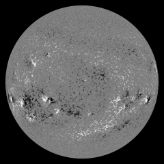 Image of Sun's magnetic field