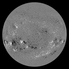 Image of Sun's magnetic field