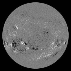 Image of Sun's magnetic field