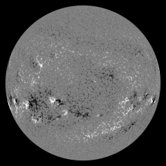 Image of Sun's magnetic field