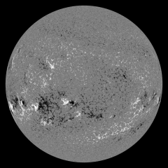 Image of Sun's magnetic field