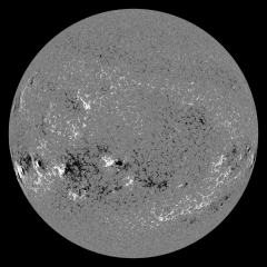 Image of Sun's magnetic field