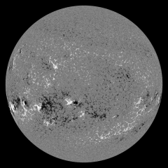 Image of Sun's magnetic field