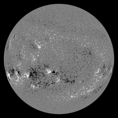 Image of Sun's magnetic field