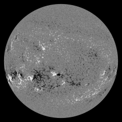 Image of Sun's magnetic field