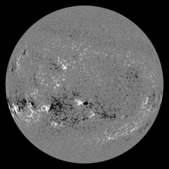 Image of Sun's magnetic field