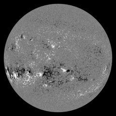 Image of Sun's magnetic field