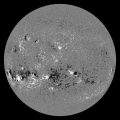 Image of Sun's magnetic field