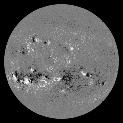 Image of Sun's magnetic field