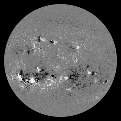 Image of Sun's magnetic field