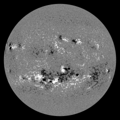 Image of Sun's magnetic field