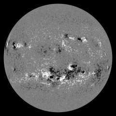 Image of Sun's magnetic field