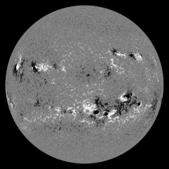 Image of Sun's magnetic field