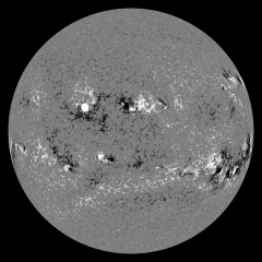 Image of Sun's magnetic field