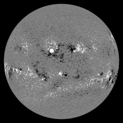 Image of Sun's magnetic field