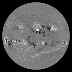 Image of Sun's magnetic field