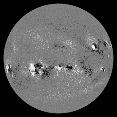 Image of Sun's magnetic field