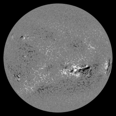 Image of Sun's magnetic field