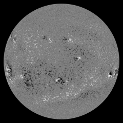 Image of Sun's magnetic field