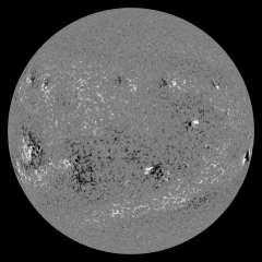 Image of Sun's magnetic field