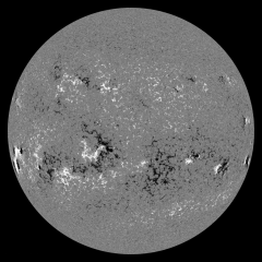 Image of Sun's magnetic field