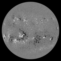 Image of Sun's magnetic field