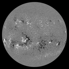 Image of Sun's magnetic field