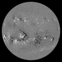 Image of Sun's magnetic field