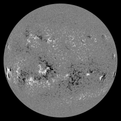 Image of Sun's magnetic field