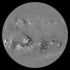 Image of Sun's magnetic field