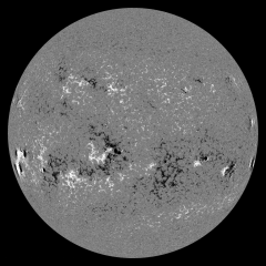 Image of Sun's magnetic field