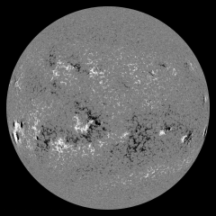 Image of Sun's magnetic field