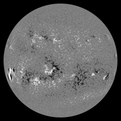 Image of Sun's magnetic field