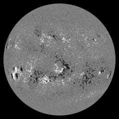 Image of Sun's magnetic field