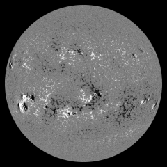 Image of Sun's magnetic field