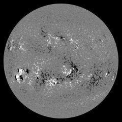 Image of Sun's magnetic field