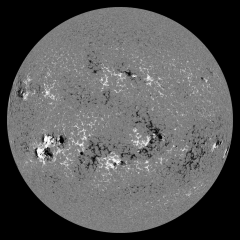 Image of Sun's magnetic field