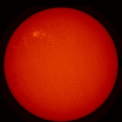 Image of Sun's chromosphere